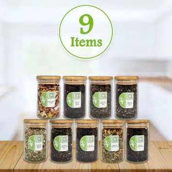 Evening Aromas Tea Set (9 pcs)