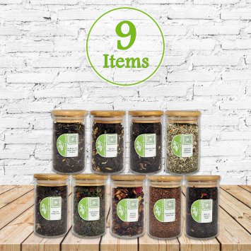 Herbal Wellness Chest Tea Set (9 pcs)