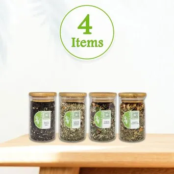 Pure Herbal Harmony Tea Set (4 pcs)