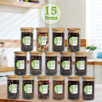 World of Tea Flavors Tea Set (15 pcs)